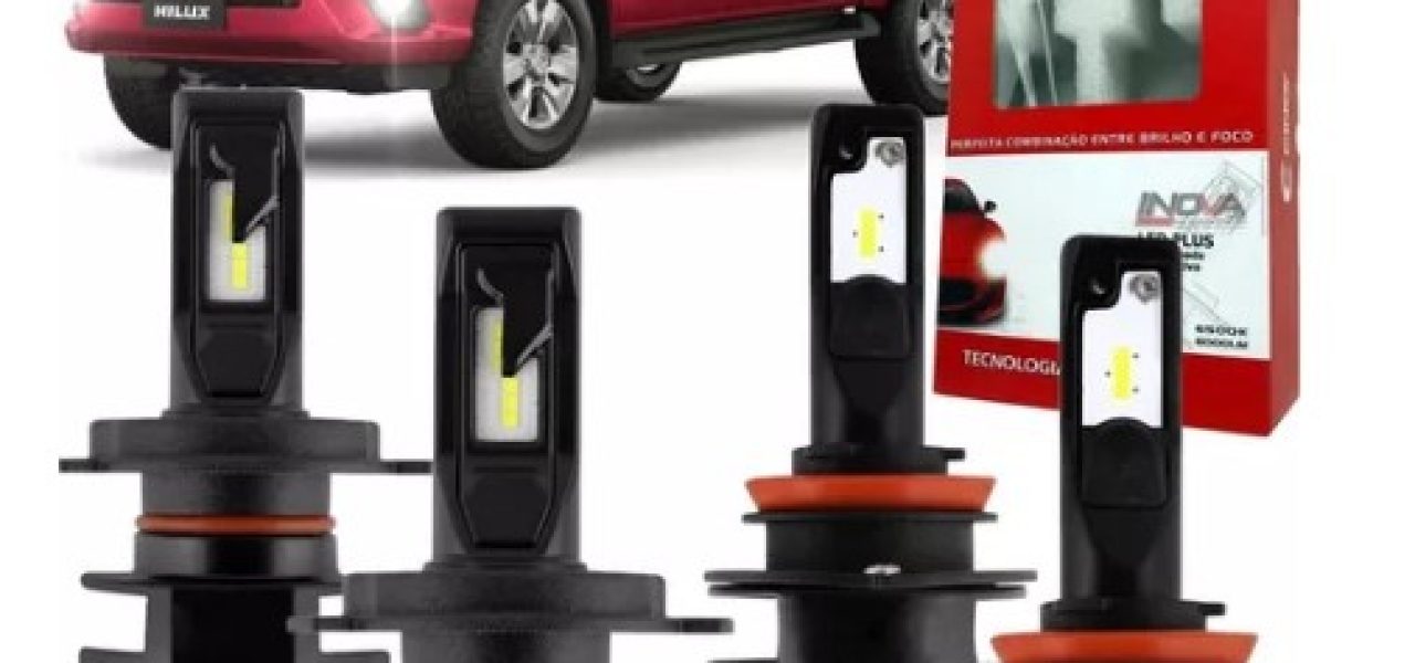Lampada Super Led Plus Toyota Hilux 2017 Farol E Milha Lampada Super Led Plus Toyota Hilux 2017 Farol E Milha